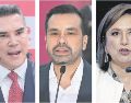 Xóchitl Gálvez le agradeció el gesto a “Alito” Moreno y dijo que respeta la decisión que tome el político emecista. SUN/AFP