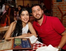 Andrea Arana y David Estrada. GENTE BIEN JALISCO/ Claudio Jimeno