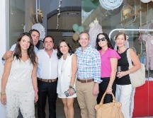 Regina Cordero, Jorge Salles, Rocío Cordero, Manuel Isaac , Rafael Riebeling, Soíia De O. de Riebeling y Lorenza Padilla. GENTE BIEN JALISCO/ Marifer Rached