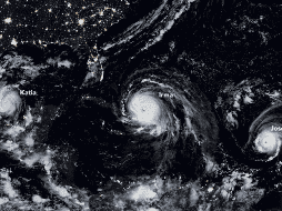 De los pronósticos, de 8 a 9 podrían ser tormentas tropicales y 4 a 5 como huracanes categoría 1 o 2. ESPECIAL / Observatorio de la Tierra de la NASA