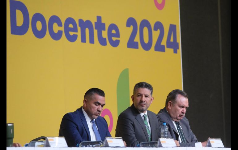 Con motivo del Día del Maestro se presentó el presupuesto de egresos para este 2024. ESPECIAL / Gobierno de Jalisco