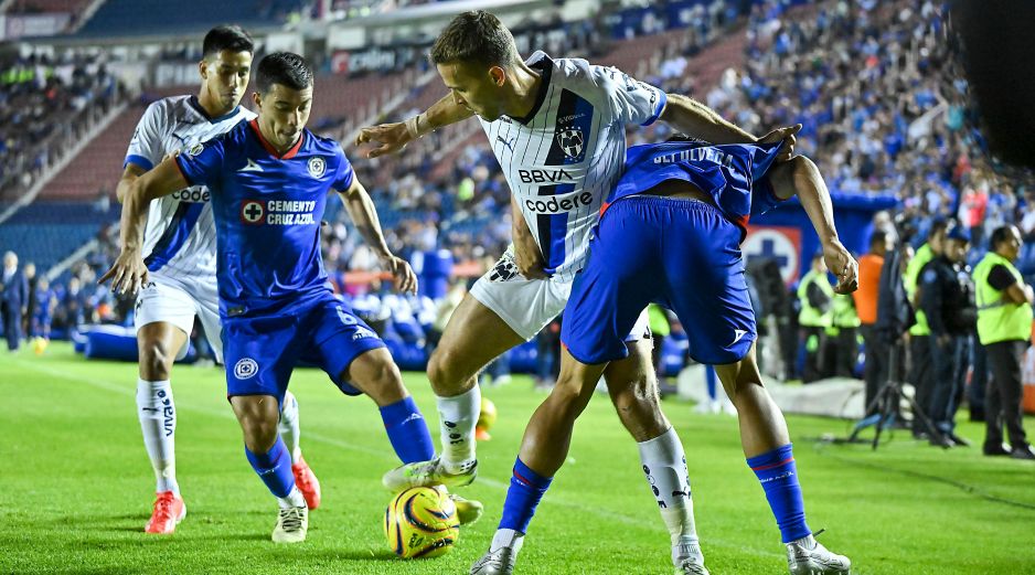 En la jornada 14 del presente torneo, Cruz Azul derrotó 2-1 a Monterrey. IMAGO7/E. Espinosa