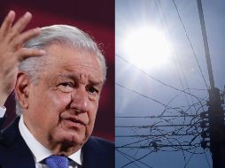 López Obrador indicó que la CFE dará a conocer las medidas que se han aplicado ante la demanda para enfrentar la presente ola de calor. ESPECIAL / EFE y EL INFORMADOR