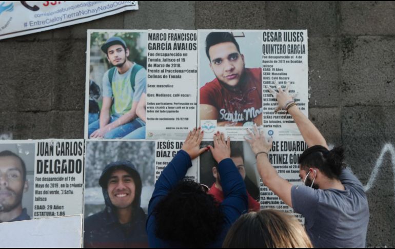 Más de 6 años han pasado desde la desaparición de los estudiantes de cine del CAAV. EL INFORMADOR / ARCHIVO