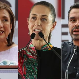 Datos clave sobre el tercer y último debate entre Sheinbaum, Gálvez y Máynez