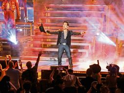 Christian Nodal logró convocar a ocho mil 500 personas en el Telmex. EL INFORMADOR/ A. Navarro