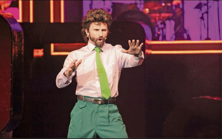 El cantante y actor declara sentirse feliz por su regreso a los escenarios. CORTESÍA