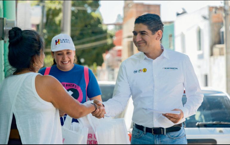 Una de las medidas que tomará el aspirante de “Fuerza y Corazón por Jalisco” para reducir la inseguridad en los barrios es aumentar el patrullaje. ESPECIAL