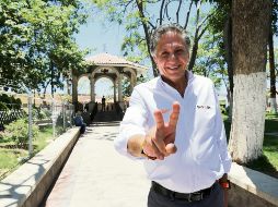 El candidato naranja estuvo en Tesistán para presentar sus propuestas de apoyo a los mercados municipales y sus locatarios. ESPECIAL