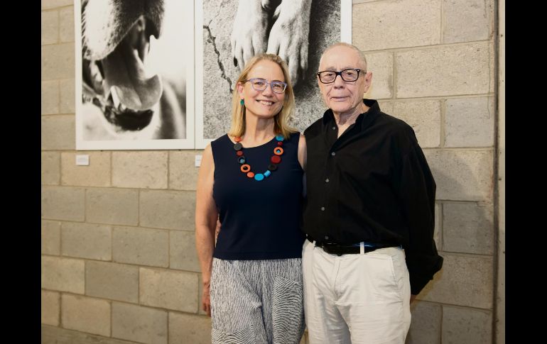 Leila Philip y Garth Evans. GENTE BIEN/Christian Pérez.