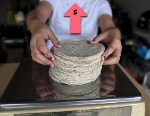 De un promedio de 14.33 pesos a que se vendió el kilo de tortilla en 2018, este subió a 23.5 pesos por kilogramo, aunque en Baja California, Coahuila y Sonora llegó a oscilar entre los 30 y 31 pesos. EL INFORMADOR / ARCHIVO