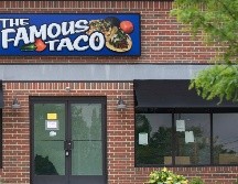 Vista del local de Famous Taco en Evansville, Indiana. AP