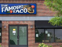 Vista del local de Famous Taco en Evansville, Indiana. AP