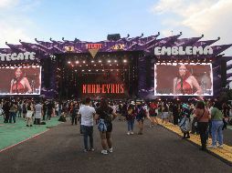 los primeros seis artistas del cartel tocaron ante pocos asistentes..EL UNIVERSAL/Gabriel Pano