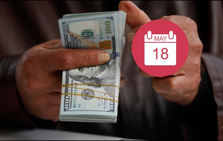 El dólar cerró el viernes 17 de mayo en menos de 17 pesos al mayoreo. AFP / ESPECIAL