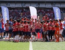 Los muchachos de la Sub-18 alcanzaron el segundo campeonato para la cantera de las Chivas en la temporada. IMAGO7