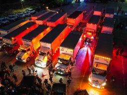 Al lugar arribaron también elementos de la Policía Estatal de la Secretaría de Seguridad, del gobierno del Estado y elementos de la Guardia Nacional. EL INFORMADOR/ A. Navarro.