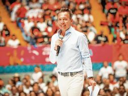 El candidato al Gobierno estatal por Movimiento Ciudadano quiere que en Jalisco se consolide un modelo educativo de referencia nacional. ESPECIAL