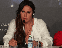 La actriz española Karla Gascón platicó sobre su papel en el musical “Emilia Pérez”, en donde interpreta a un narco que hace su transición a mujer. EFE/ Edgar Sapiña