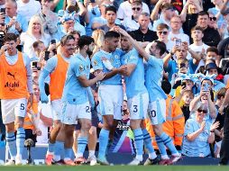 Con diez títulos, los celestes desempatan con el Everton. EFE/EPA/A. ALLEN