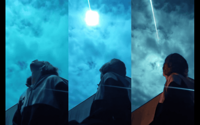 El impresionante momento en el que pasa un meteorito por los cielos portugueses fue captado por un usuario, quien decidió compartirlo en redes sociales. X -TWITTER-/ BNOnews