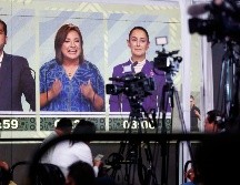 Xóchitl Gálvez de la alianza opositora Fuerza y Corazón por Mexico. EFE