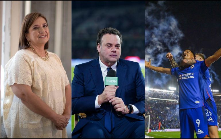 La candidata a por la coalición Fuerza y Corazón por México (PRI, PAN y PRD) ha demostrado abiertamente su afición por el conjunto de La Noria. EFE/ I. Esquivel. IMAGO7.