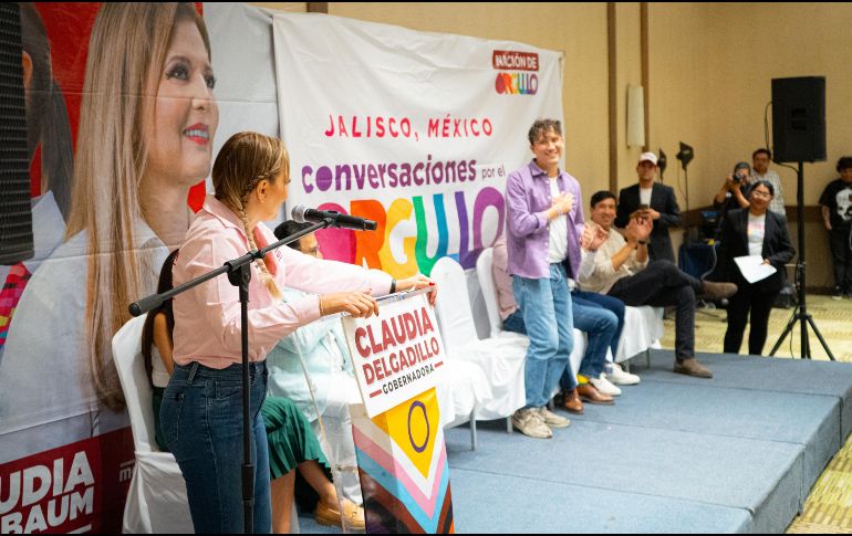 “Nación de Orgullo”, un proyecto colaborativo que tiene como objetivo construir la agenda de la diversidad sexual para la próxima presidenta de México. CORTESÍA.