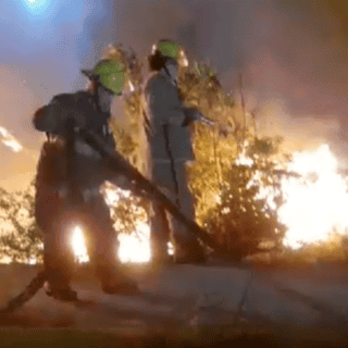 Se incendia terreno del SIAPA en Tonalá