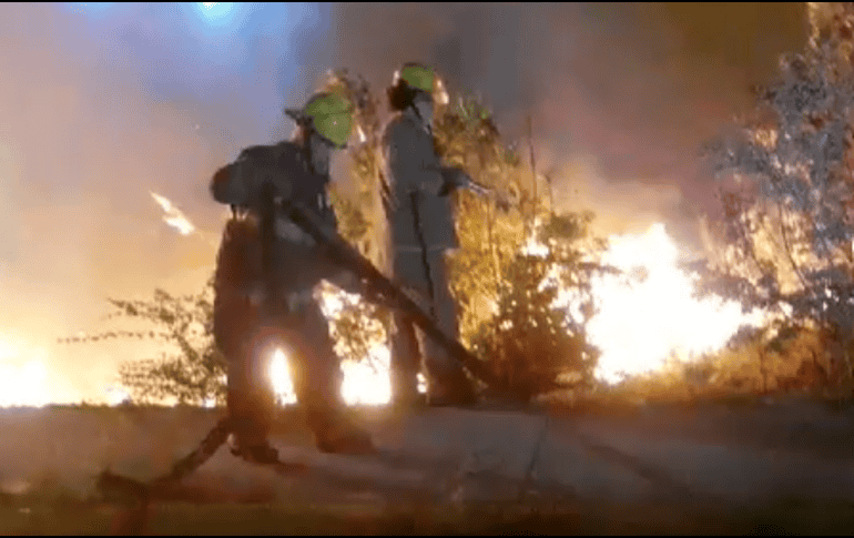 Las instalaciones potabilizadoras no sufrieron daños por el siniestro.