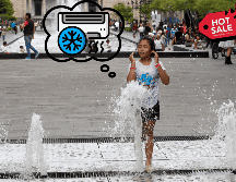 Este aire acondicionado es el más barato ofertado en Liverpool tras los descuentos por el Hot Sale. EL INFORMADOR / ARCHIVO