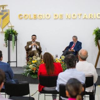 Carlos Lomelí se compromete con fortalecer el Colegio de Notarios