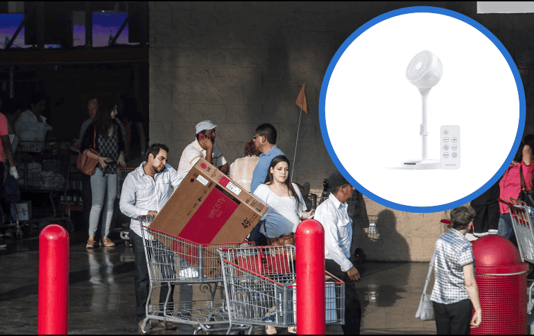 Este es el último ventilador con descuento en Costco; aún tienes oportunidad de adquirirlo. EL INFORMADOR / ARCHIVO