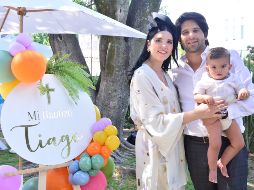 Ana Cecilia Rueda, Diego Farías y Tiago Farías. GENTE BIEN JALISCO/ Marifer Rached