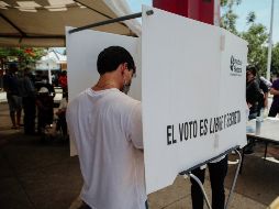 Las casillas especiales sólo reciben a personas que se encuentran fuera de la sección electoral correspondiente a su domicilio. EL INFORMADOR / ARCHIVO