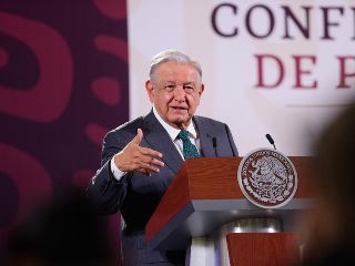 El Presidente de México Andrés Manuel López Obrador lamentó lo ocurrido en el evento de Movimiento Ciudadano en San Pedro Garza García. EFE / ARCHIVO