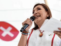 La candidata por la coalición “Fuerza y Corazón por México” estuvo en Durango donde habló de temas eje como el vital líquido. EL UNIVERSAL