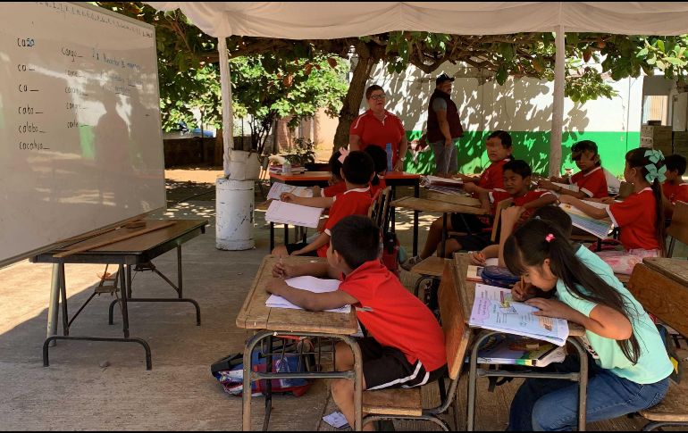 Michoacán prevé temperaturas muy altas para estos días que podrían afectar a los niños que asisten a clases. SUN /ARCHIVO
