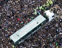 Raisí fue enterrado en el mausoleo Iman Reza el lugar religioso más importante del país. EFE/EPA/PRESIDENCIA IRANÍ