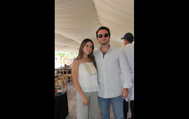 Valeria García y Eduardo Uflerbaumer. GENTE BIEN JALISCO/ Esmeralda Escamilla