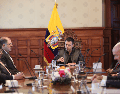 Daniel Noboa se ha consolidado como uno de los mandatarios más populares de Latinoamérica. EFE/Presidencia de Ecuador