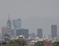 Fotografía donde se muestra la contaminación el 21 de mayo de 2024, en la Ciudad de México. EFE/M. Guzmán.