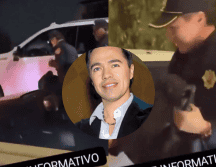 Gustavo Ángel, vocalista de Los Temerarios, tuvo que acudir a una curiosa opción para poder salir de su show en CDMX. X -TWITTER-/ todossomosazcap/ INSTAGRAM/ gustavoangelofficial