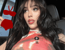 La intérprete de “Mala Fama” sorprendió a tus seguidores con un sensual bikini color chocolate. INSTAGRAM/ danna