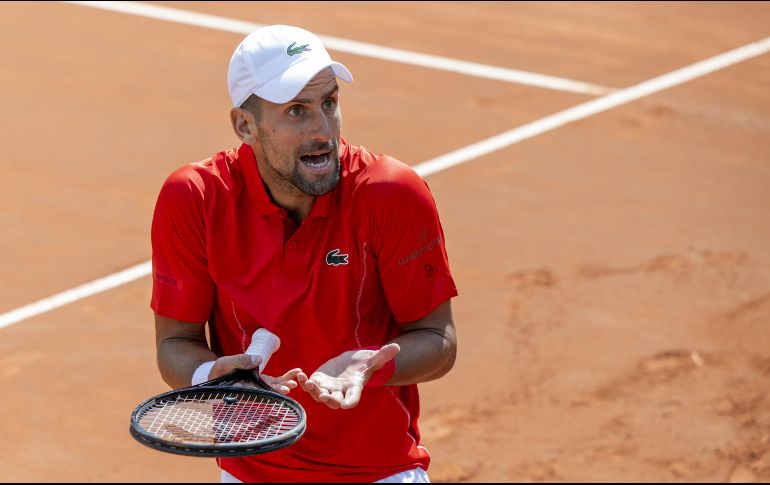 En lo que va de la presente temporada, Novak Djokovic no ha llegado a ninguna final. EFE/M. Trezzini