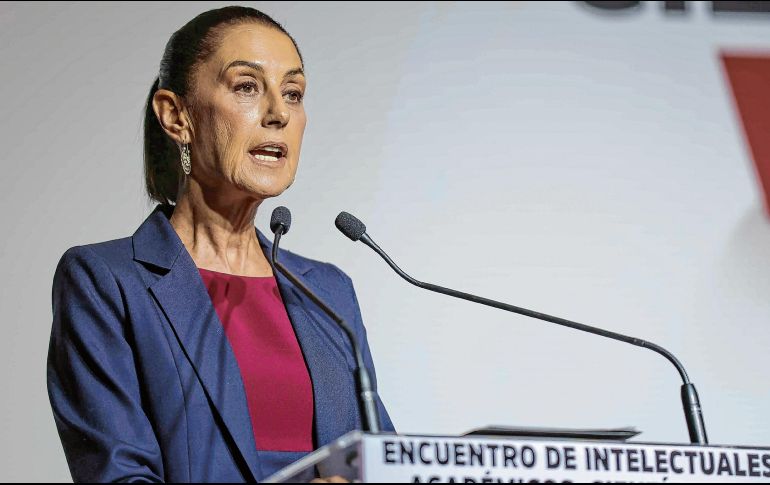 La abanderada de Morena invitó a los simpatizantes de su partido y a la ciudadanía a salir a votar libremente por la llamada 4T. EL UNIVERSAL