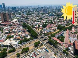 Se mantendrá una circulación anticiclónica en niveles medios de la atmósfera, persistiendo la tercera onda de calor de la temporada sobre México. EL INFORMADOR / A. Navarro