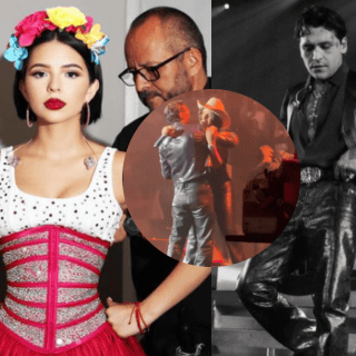 Nodal y Angela Aguilar protagonizan momento en el escenario y los fans reaccionan