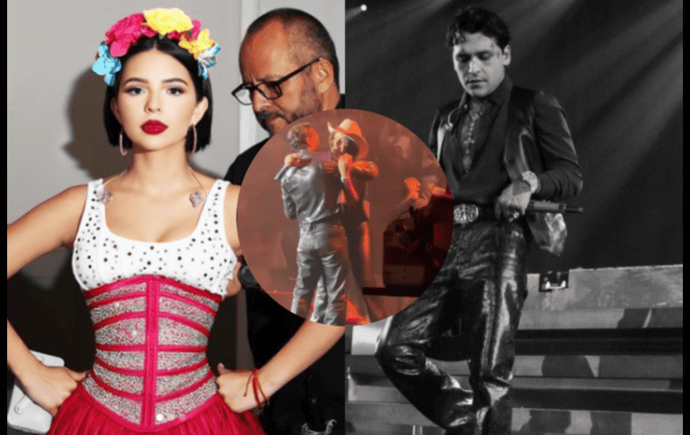 La cantante compartió en sus redes sociales el momento en que comparte escenario con Nodal, a lo cual respondieron sus fans. INSTAGRAM/ angela_aguilar__/ nodal