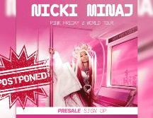 Minaj tuiteó que cree que la policía solo quería hacer que llegara tarde al concierto en Manchester. INSTAGRAM/@nickiminaj